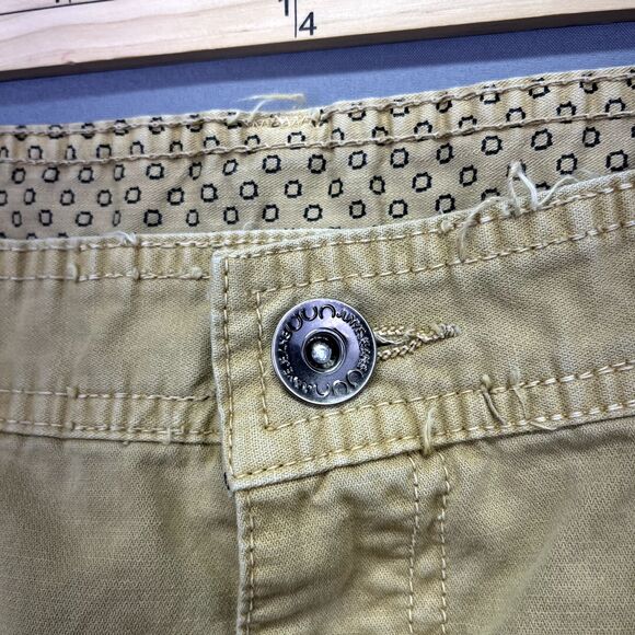 Junye Jeans Men’s Size 36 Cargo Pants Tan Yellow Sand Military Tactical Grunge‎ - Picture 13 of 16